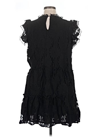 Blue Tassel Cocktail Dress (view 2)