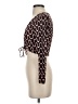 Meraki Brown Long Sleeve Top Size XS - photo 5