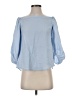 DRA Blue 3/4 Sleeve Blouse Size S (estimated) - photo 1