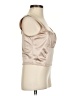 Originality Tan Sleeveless Blouse Size S - photo 4