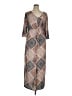 Venus Print Brown Casual Dress Size XL - photo 1