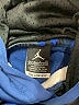 Air Jordan 100% Polyester Blue Pullover Hoodie Size S (kids) - photo 3