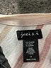 Joei & I Stripes Ivory Short Sleeve Top Size 2X - photo 7