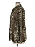 DressBarn 100% Polyester Animal Print Gold Long Sleeve Blouse Size 1X - photo 5