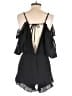 Wishlist 100% Polyester Solid Black Romper Size S - photo 2