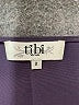 Tibi 100% Silk Gray 3/4 Sleeve Silk Top Size 2 - photo 7