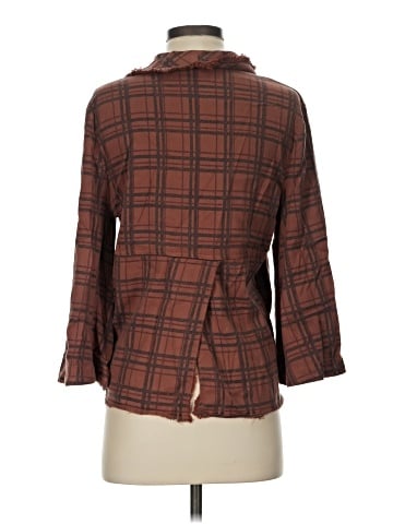 XCVI 3/4 Sleeve Button-Down Shirt (view 2)
