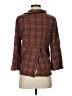 XCVI Brown 3/4 Sleeve Button-Down Shirt Size XS - photo 2