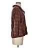 XCVI Brown 3/4 Sleeve Button-Down Shirt Size XS - photo 4