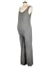 Gap - Maternity Solid Gray Jumpsuit Size XS Maternity - photo 1