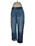 Johnny Was Color Block Blue Jeans Size 32 waist - photo 1