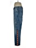 Johnny Was Color Block Blue Jeans Size 32 waist - photo 5