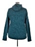 Danskin Now 100% Polyester Teal Turtleneck Sweater Size XXL - photo 2