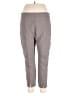 Stylus Solid Gray Active Pants Size XL - photo 1