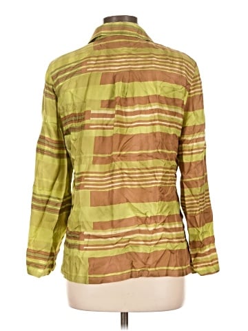 Carlisle Long Sleeve Silk Top (view 2)