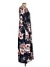 Assorted Brands Floral Blue Casual Dress Size L - photo 4