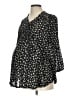 Siren Lily Maternity 100% Polyester Black Kimono Size Lg Maternity - photo 1