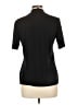 H&M 100% Elastane Black Short Sleeve Top Size L - photo 2