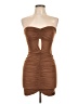 Easel Brown Cocktail Dress Size L - photo 1