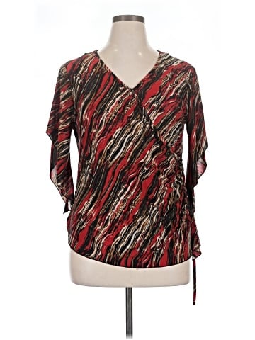 Zoey & Beth 3/4 Sleeve Blouse (view 1)