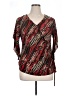 Zoey & Beth Brown 3/4 Sleeve Blouse Size 1X - photo 1