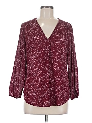 Monday Fun Long Sleeve Blouse (view 1)