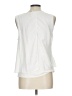 Green Envelope White Sleeveless Blouse Size L - photo 2