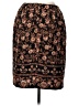 Amanda Smith 100% Polyester Paisley Brown Casual Skirt Size 12 - photo 2