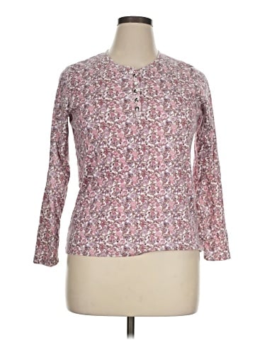 Hasting & Smith Long Sleeve Henley (view 1)