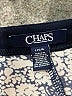 Chaps Paisley Gray Casual Dress Size L - photo 7