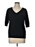 Ella Moss Black Pullover Sweater Size L - photo 1