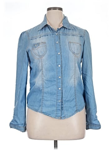 Penelope Long Sleeve Button-Down Shirt (view 1)