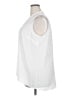 Vince Camuto 100% Polyester Solid White Sleeveless Blouse Size 2X - photo 5