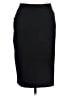 T.M. Lewin Solid Black Wool Skirt Size 10 - photo 1