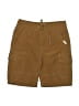 Weatherproof Solid Brown Cargo Shorts Size 4 - photo 1