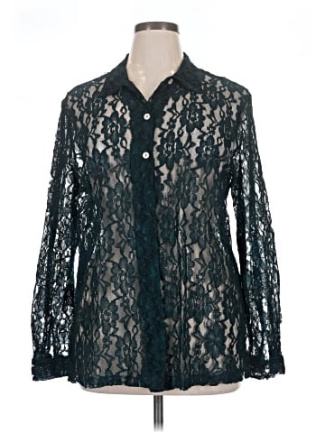 Impressions Long Sleeve Blouse (view 1)