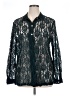 Impressions Black Long Sleeve Blouse Size XL - photo 1