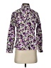 Lands' End 100% Baumwolle Paisley Purple Long Sleeve Blouse Size 2 (petite) - photo 1