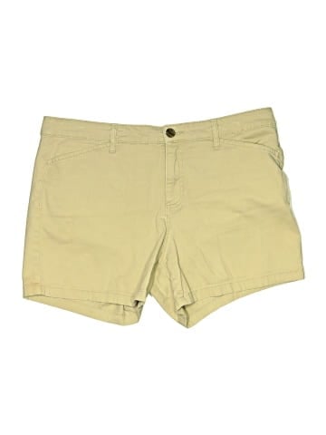 St. John's Bay Khaki Shorts (view 1)