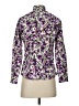 Lands' End 100% Baumwolle Paisley Purple Long Sleeve Blouse Size 2 (petite) - photo 2