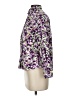 Lands' End 100% Baumwolle Paisley Purple Long Sleeve Blouse Size 2 (petite) - photo 5
