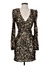 Lulus 100% Polyester Gold Cocktail Dress Size S - photo 1