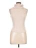 Final Touch Tan Ivory Sleeveless Top Size L - photo 1
