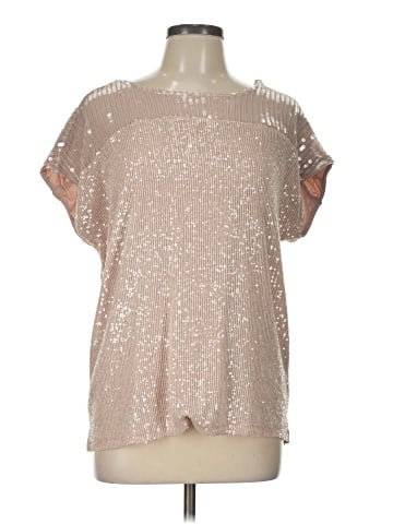 Cable & Gauge Short Sleeve Blouse (view 1)