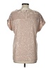 Cable & Gauge Silver Short Sleeve Blouse Size L (estimated) - photo 2