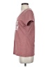 District. Burgundy Short Sleeve Top Size S - photo 5