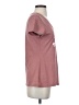 District. Burgundy Short Sleeve Top Size S - photo 4