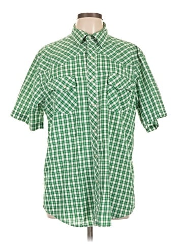 Wrangler Jeans Co Short Sleeve Button-Down Shirt (view 1)