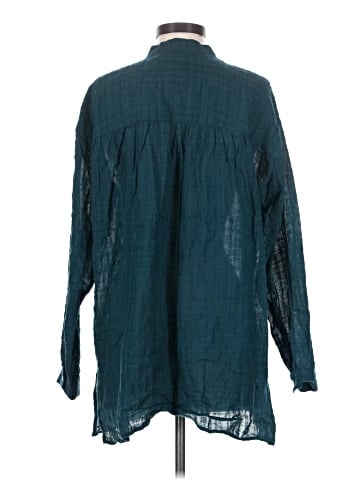 Eileen Fisher Long Sleeve Button-Down Shirt (view 2)