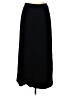 L.L.Bean Solid Black Formal Skirt Size 8R - photo 2